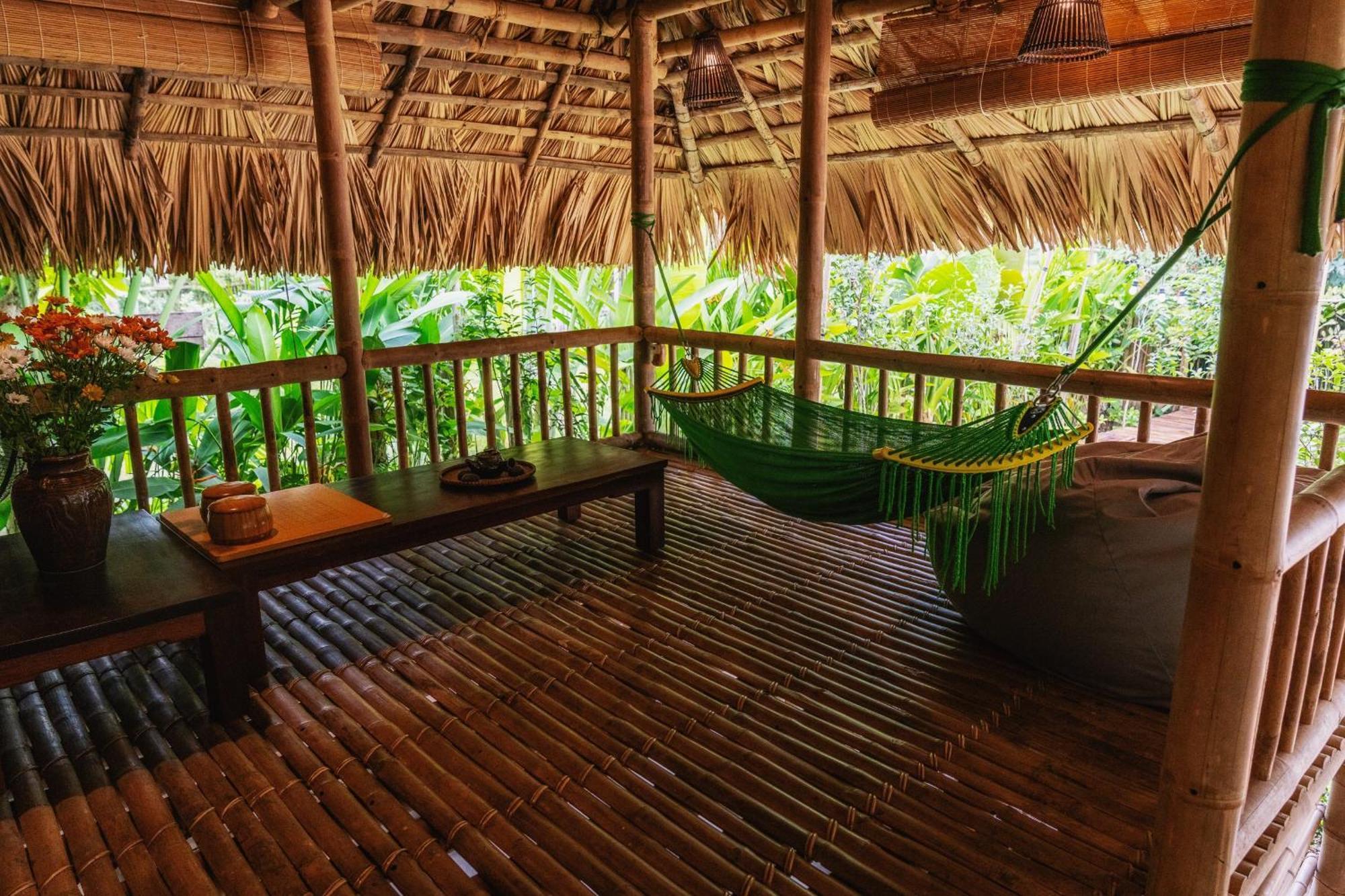 Dinh Gia Trang - Homestay & Coffee The Ruong Eksteriør billede