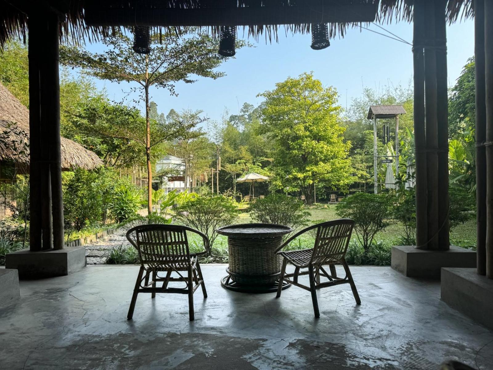 Dinh Gia Trang - Homestay & Coffee The Ruong Eksteriør billede